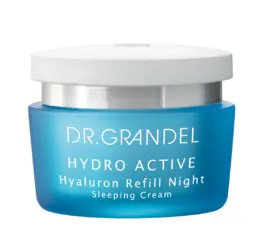 dr. grandel hyaluron refill night sleeping cream 50ml im blauen tiegel