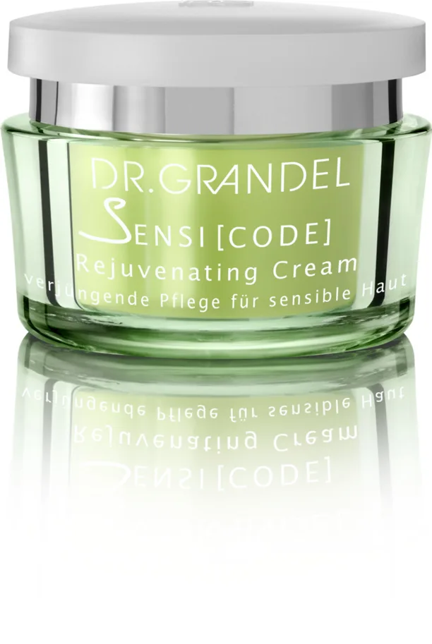 dr. grandel sensicode rejuvenating cream 50ml in hellgrünem tiegel