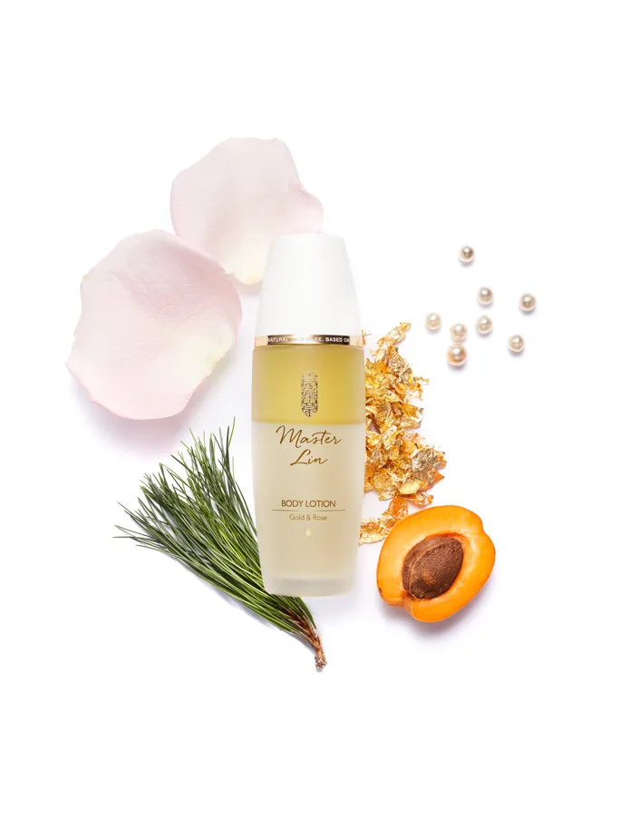 Master Lin Body Lotion in Glasflacon