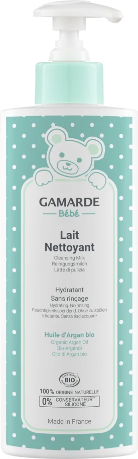 Gamarde Soins Bébé Lait Nettoyant 400ml