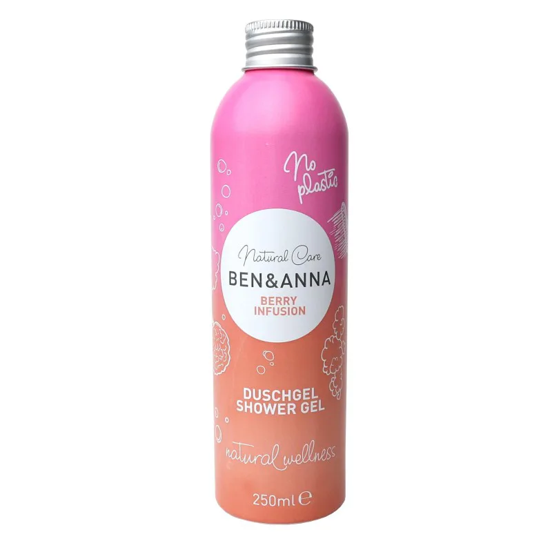 Ben & Anna Natural Shower Gel 250ml - Berry Fusion